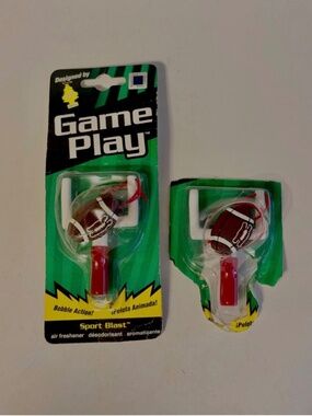 Car Air Freshener Little Trees Game Play Sport Blast Scent Football Bobble Y2K